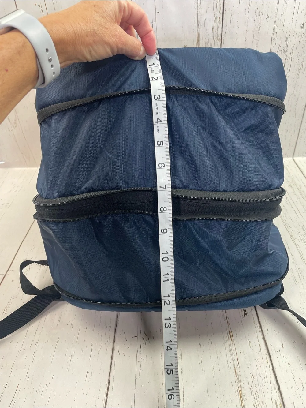 Duchamp London Expandable Travel Carry-On Backpack *Luggage Trolley Sleeve